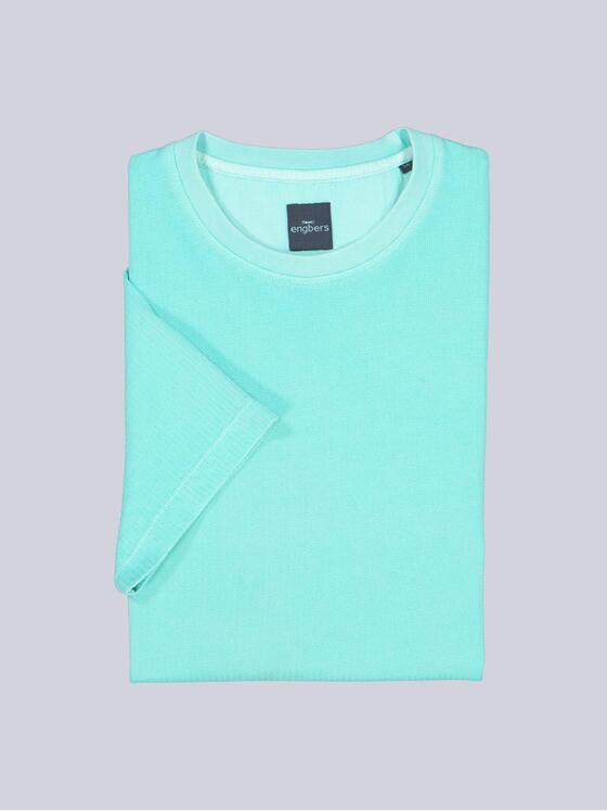 engbers Herren T-Shirt strukturiert Tuerkis 39173