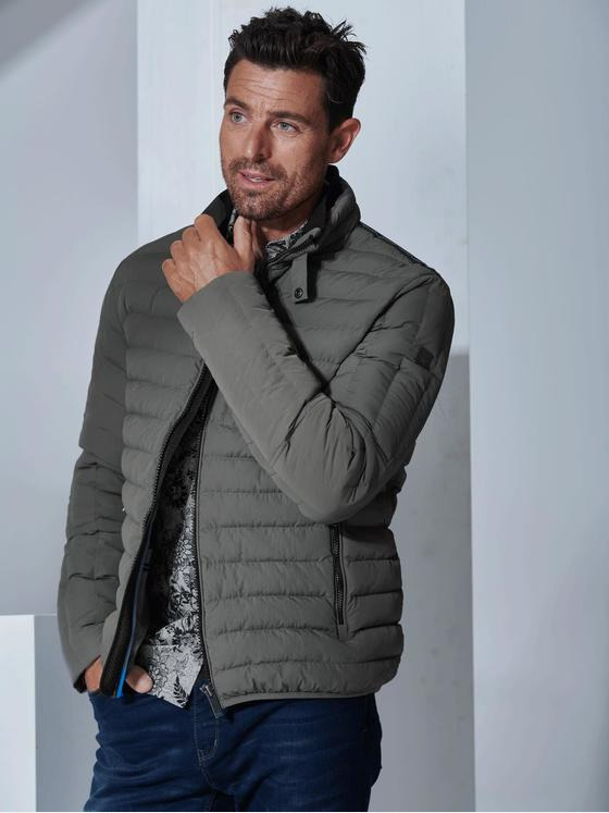 ENGBERS GERMANY Herren Jacke mit Sorona Füllung Grau 35432
