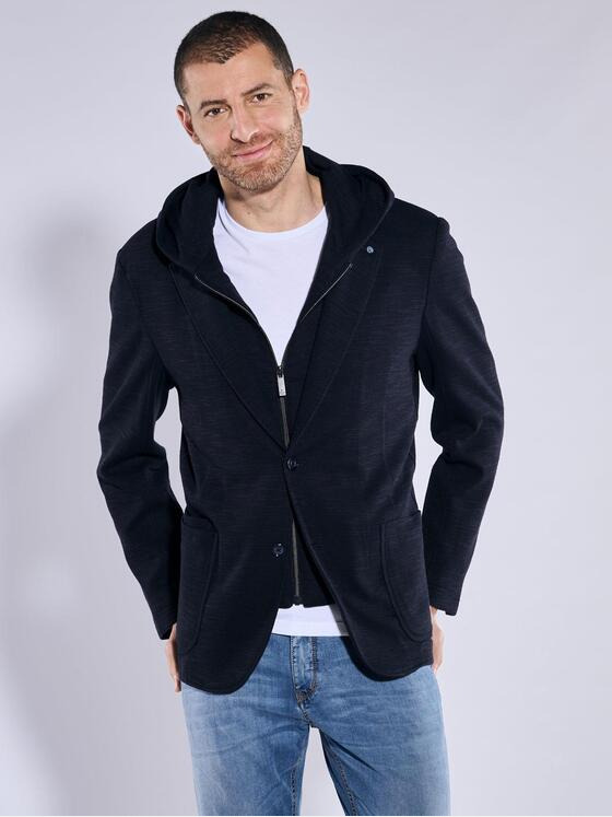 ENGBERS GERMANY Herren Sakko aus flexiblem Hightech-Material Saphirblau 36487