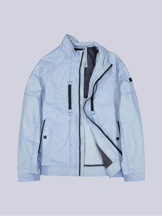 engbers Herren Baumwoll-Jacke Hellblau 40272