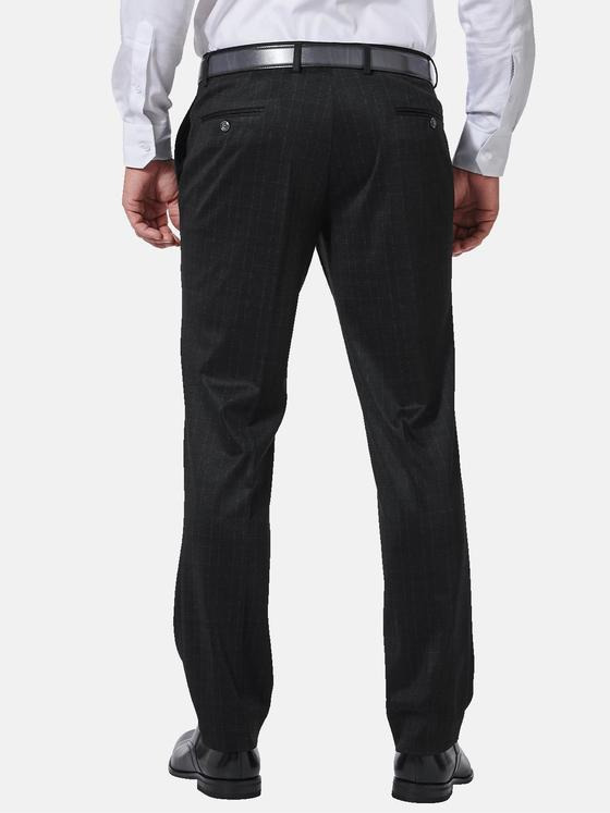 engbers Herren Anzug-Hose regular Schwarz 35398