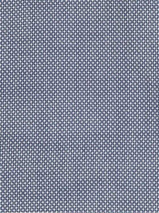 engbers Herren Hemd mit Kontrastware Saphirblau 29450