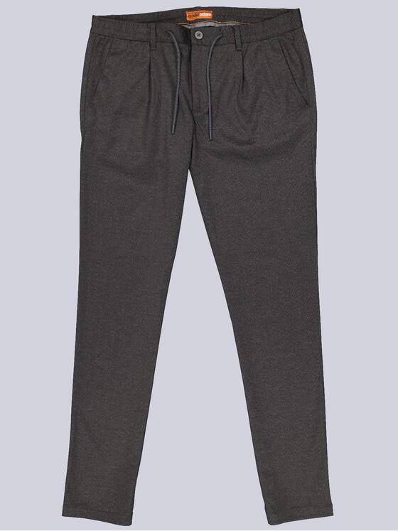 emilio adani Herren Chino mit Kordelzug Dunkelbraun 41444