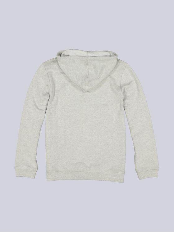 emilio adani Herren Sweatjacke mit Kapuze Grau 36110