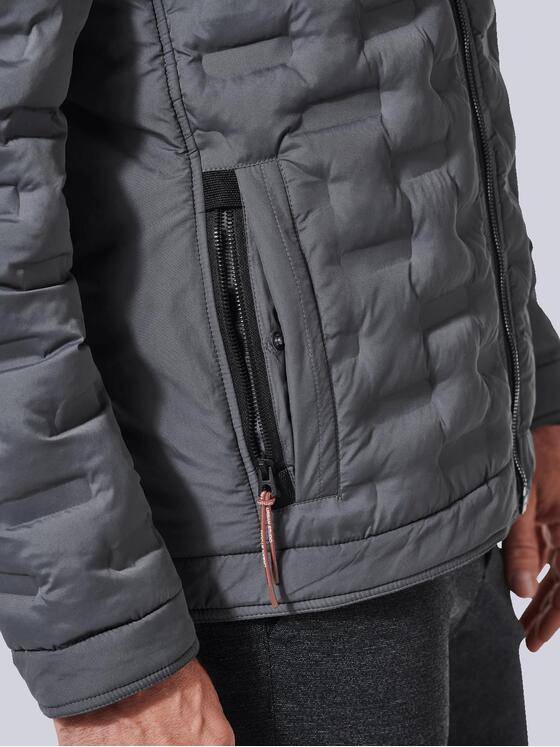 engbers Herren Steppjacke regular Grau 35246