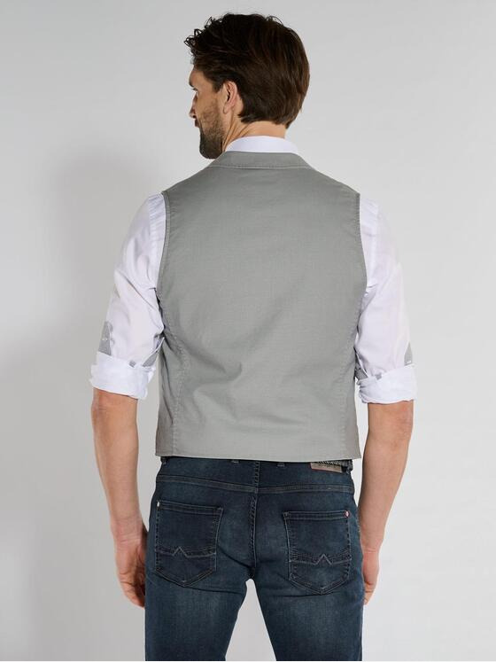 engbers Herren Sakko-Weste slim fit Silbergrau 36559