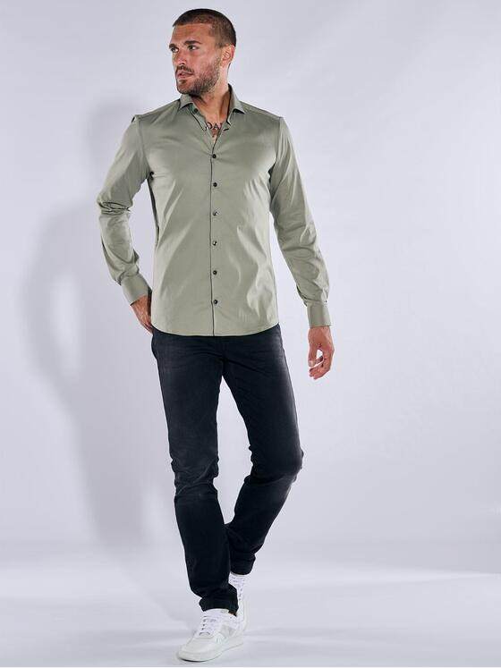 emilio adani Herren Performance Hemd "My Favorite" Grün 38002