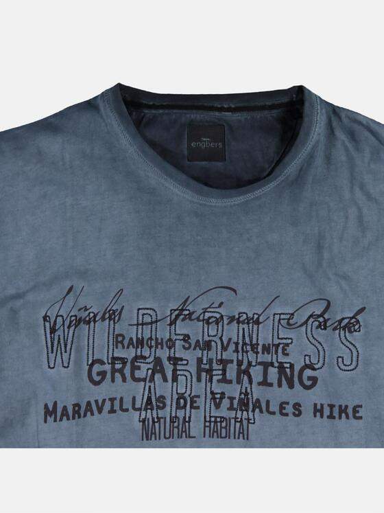 engbers Herren Rundhals T-Shirt Royalblau 23655
