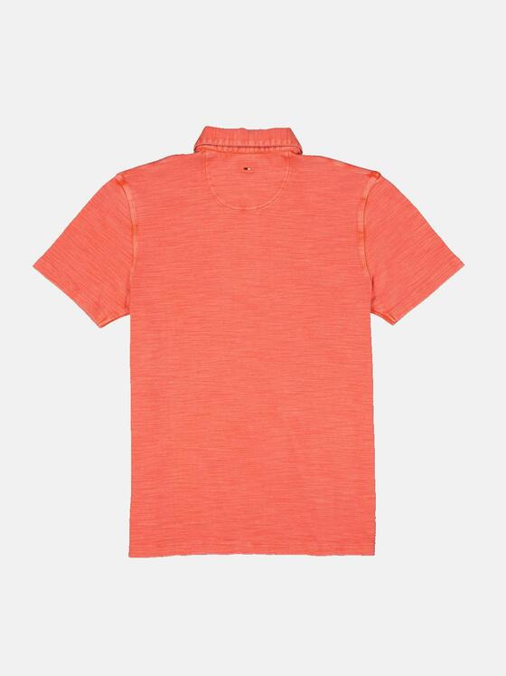 emilio adani Herren Polo-Shirt strukturiert Rot 36195