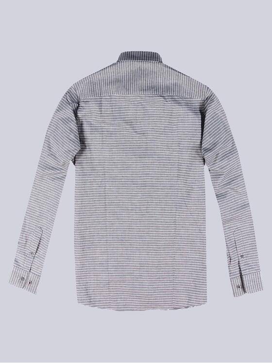 engbers Herren Langarm-Hemd gestreift Saphirblau 31683