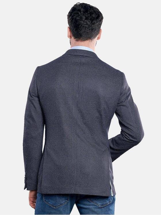 engbers Herren Elastisches Freizeit-Sakko Blau 31506