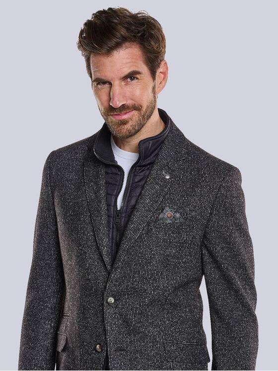 engbers Herren Freizeit-Sakko regular Schwarz 36470