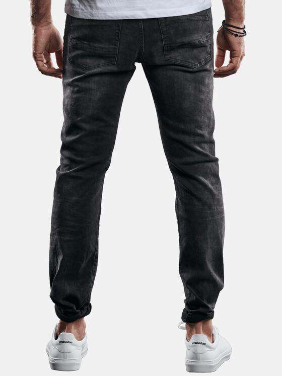 emilio adani Herren super stretch Denim Schwarz 29272