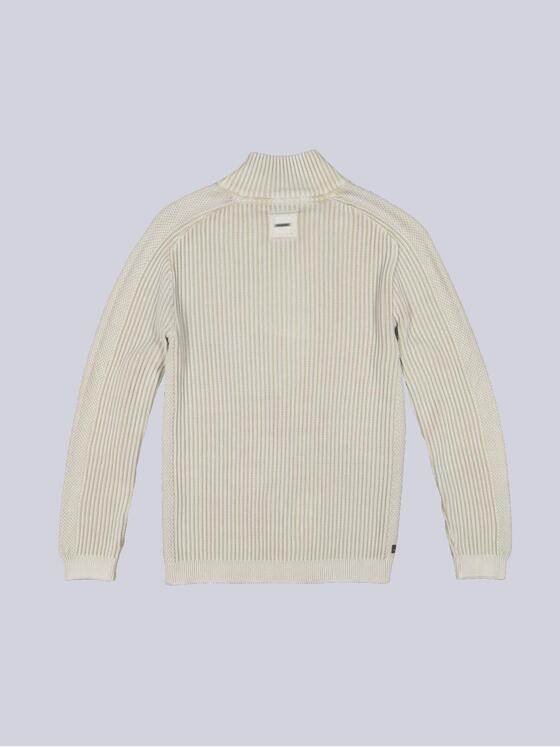 engbers Herren Pullover mit Troyerkragen Grau 36094
