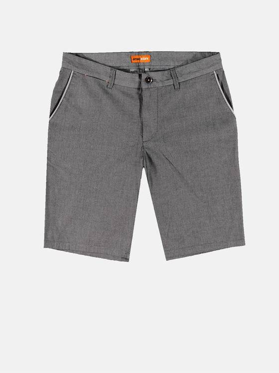 emilio adani Herren Bermuda-Chino Grau 31617