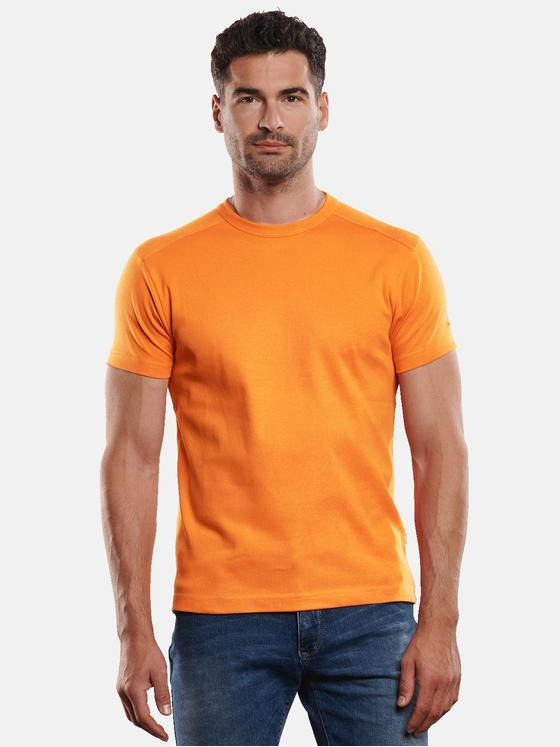 engbers Herren Basic-Shirt "My Favorite" Reinorange 33079