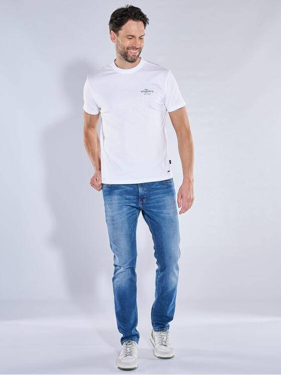 engbers Herren Jubiläums T-Shirt Reinweiss 40849