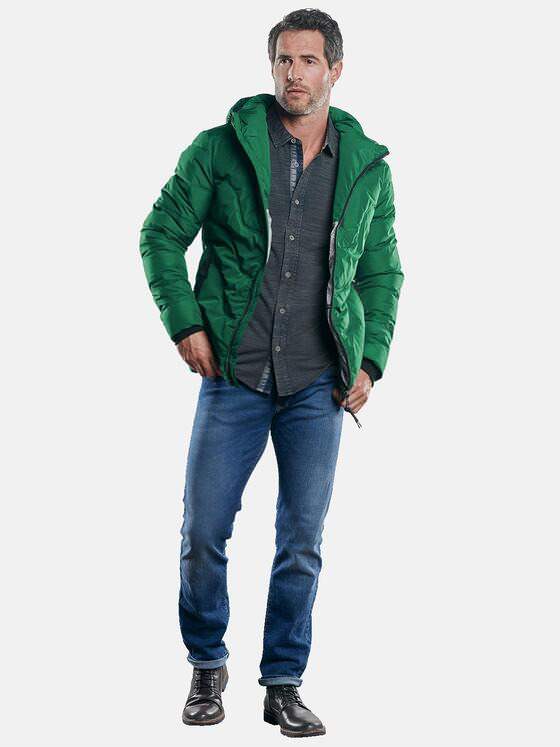 engbers Herren Funktionale Steppjacke Grasgruen 30168