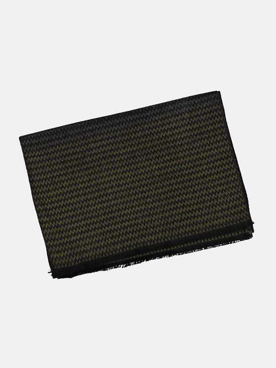 engbers Herren Schal gemustert Blau 35946