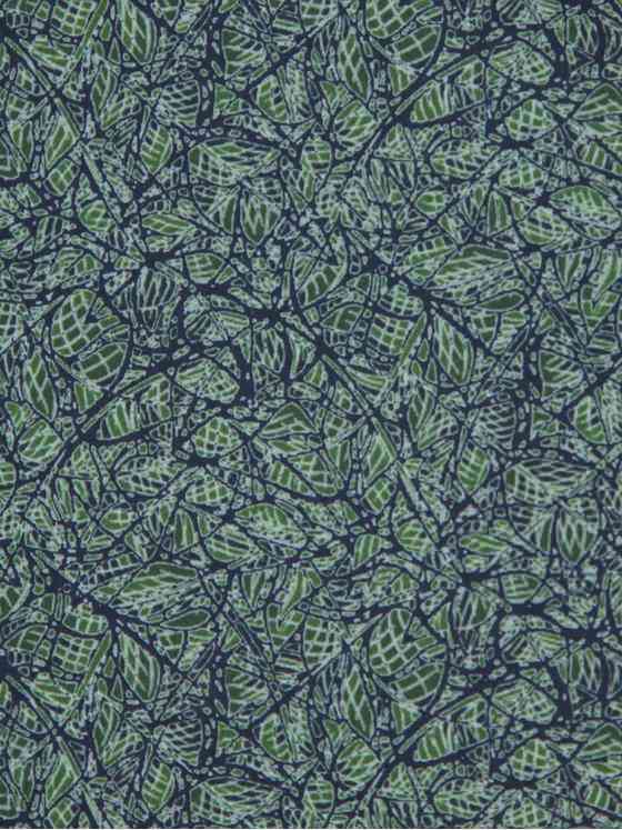 emilio adani Herren Langarmhemd mit All-Over Print Grün 31349