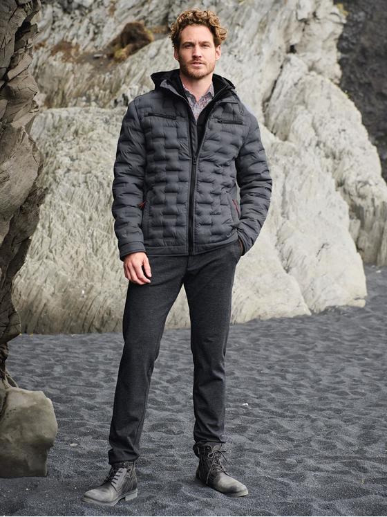 engbers Herren Steppjacke regular Grau 35246