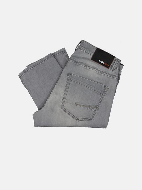 emilio adani Herren Jeans regular Grau 34989