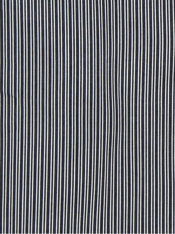 engbers Herren Streifenhemd Vollzwirn Schwarz 28961