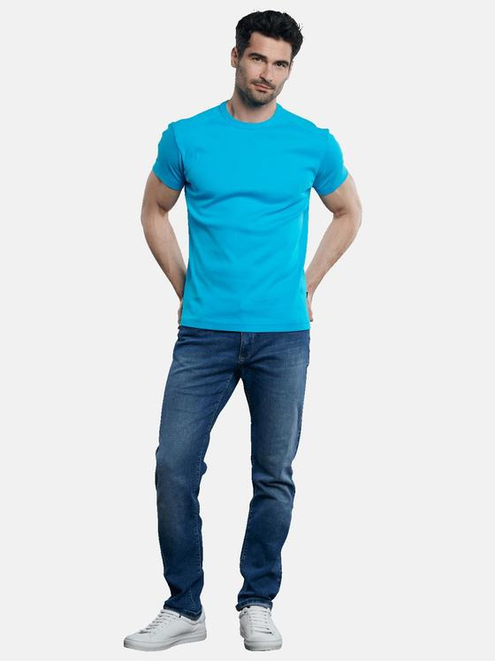 engbers Herren T-Shirt "My Favorite" Türkis 31649