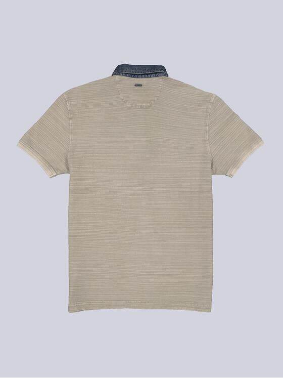 engbers Herren Polo-Shirt strukturiert Braun 35239