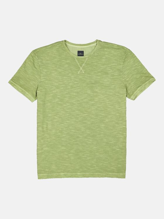 engbers Herren T-Shirt meliert Hellgruen 35126