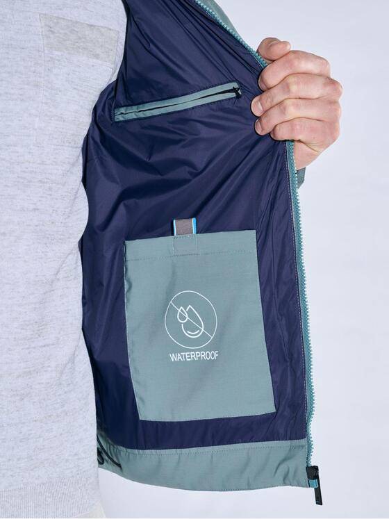 ENGBERS GERMANY Herren Funktionsjacke mit 5000 Wassersäule Tuerkis 38414