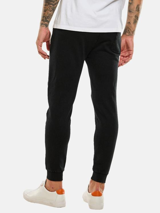 emilio adani Herren Sweathose Schwarz 34109