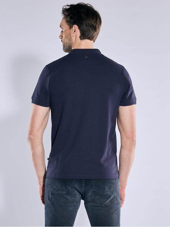 ENGBERS GERMANY Herren Polo-Shirt aus aus edler Baumwolle Saphirblau 38568