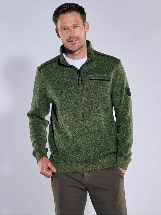 engbers Herren Sweatshirt regular Khaki 37764