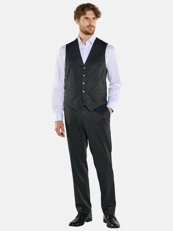 engbers Herren Anzug-Weste regular Schwarz 35399