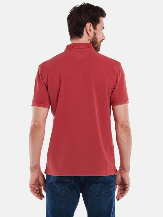 engbers Herren Polo-Shirt regular Signalrot 35069