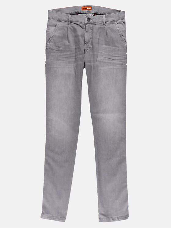 emilio adani Herren Chino im Jeans-Look aus leichter Baumwolle Grau 29630