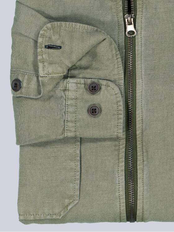 engbers Herren Overshirt in Halbleinen-Qualität Oliv 38661