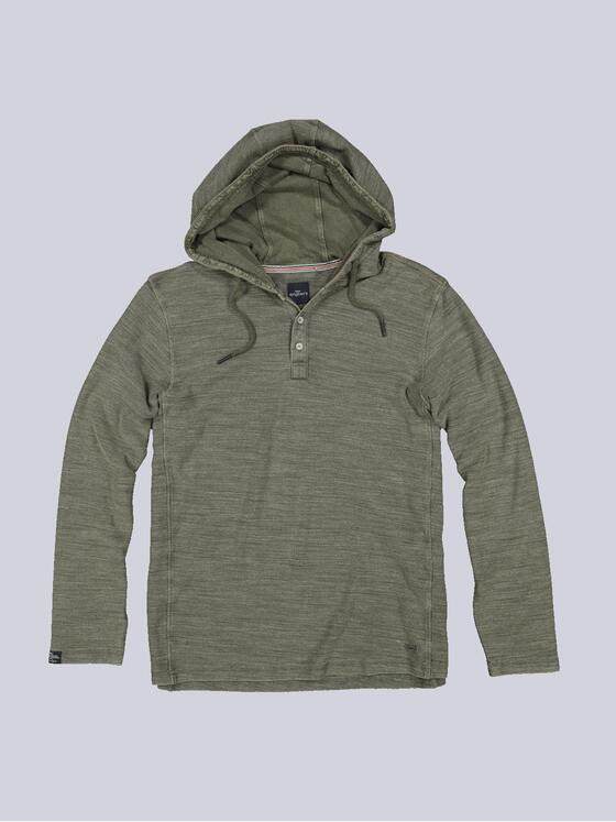 engbers Herren Langarm-Shirt uni Grün 35675