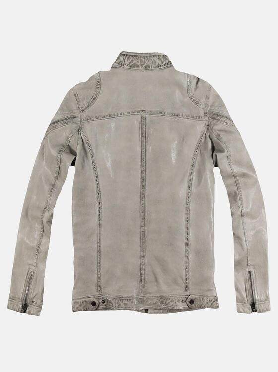 emilio adani Herren Sportive Lammlederjacke Beige 29141