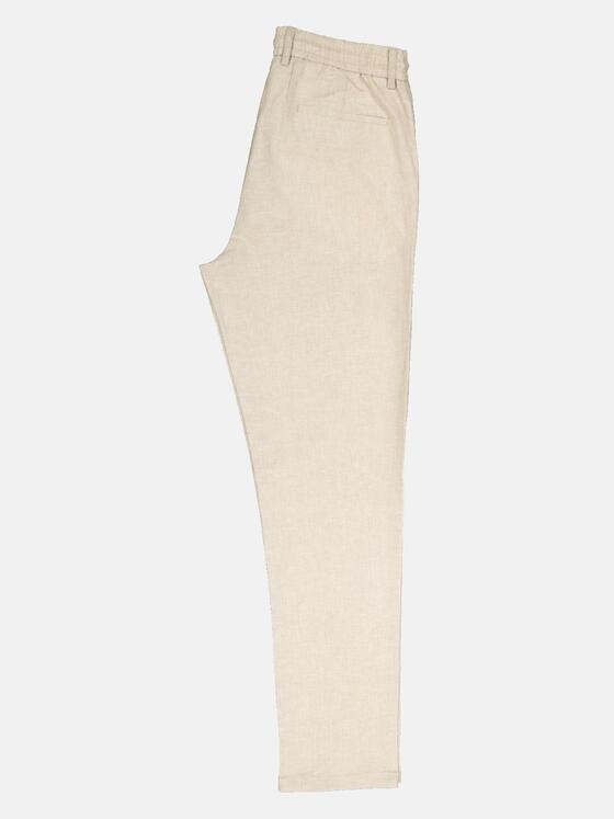emilio adani Herren Anzug-Hose slim fit Beige 36962