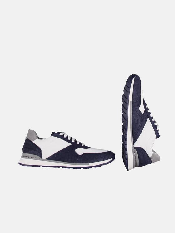 engbers Herren Sportiver Active-Sneaker mit rutschfester Sohle Marineblau 29547