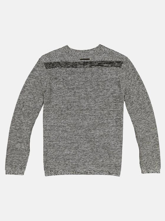 emilio adani Herren Pullover Rundhals Schwarz 31960