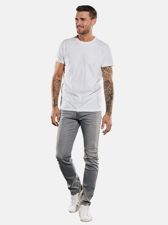 emilio adani Herren Jeans regular Grau 34989