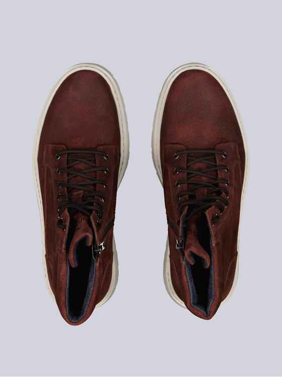 engbers Herren Boots aus Leder Bordeaux 33610