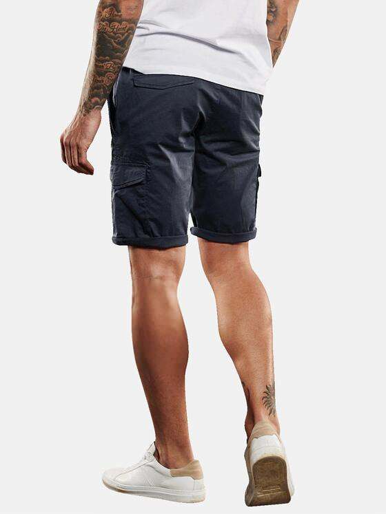 emilio adani Herren Bermuda regular Blau 34996