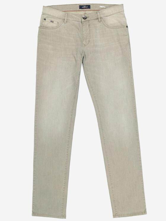 engbers Herren Super-Stretch-Jeans slim fit Beige 37057