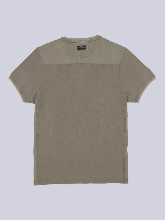 engbers Herren Henley-Shirt uni Beige 35354
