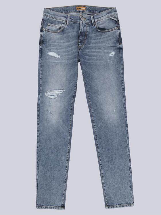 emilio adani Herren Super-Stretch-Jeans Slim Fit Blau 34671