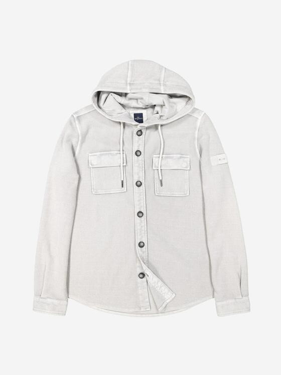 engbers Herren Overshirt regular Silbergrau 37299